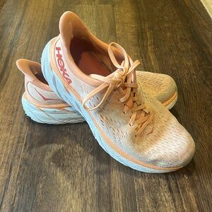 Orange Hoka Clifton 8 - Size 9 Women’s